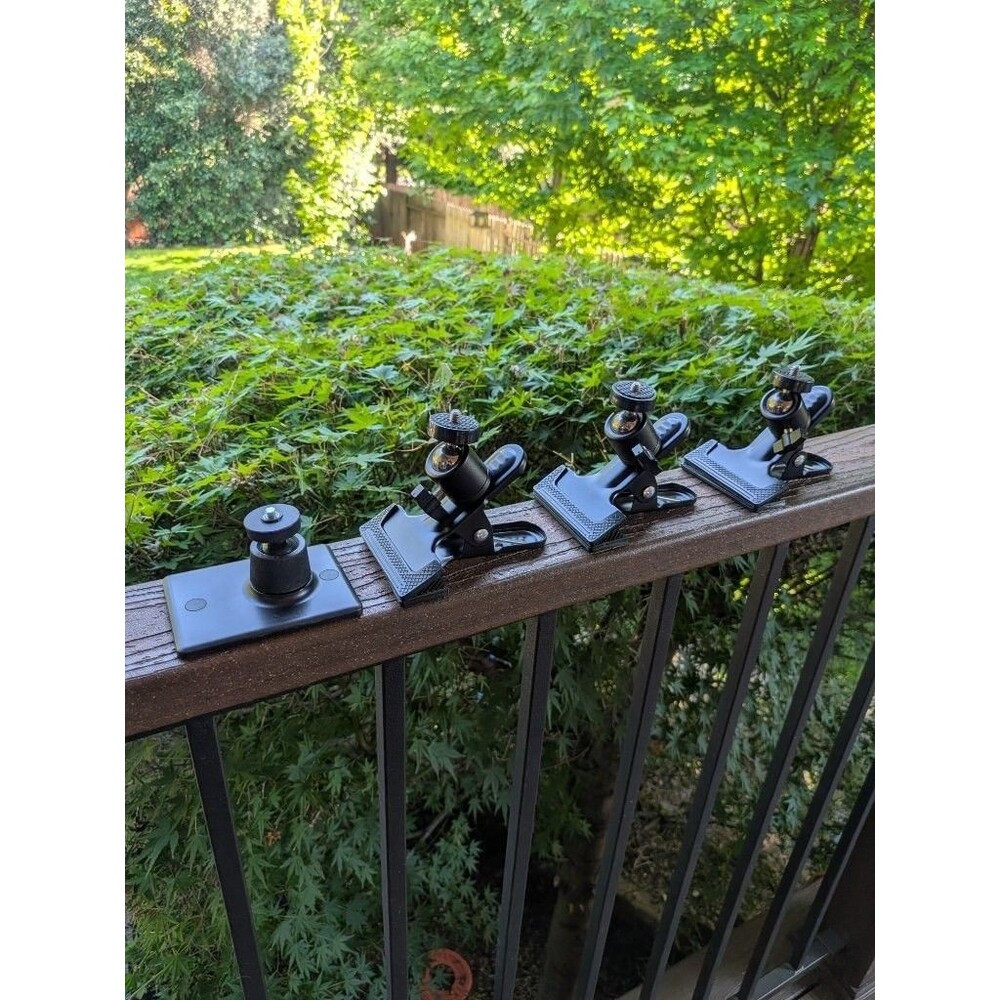 Universal Ball Head Clamp Mount Lot 5pc SteamVR Camera 1/4 Screw